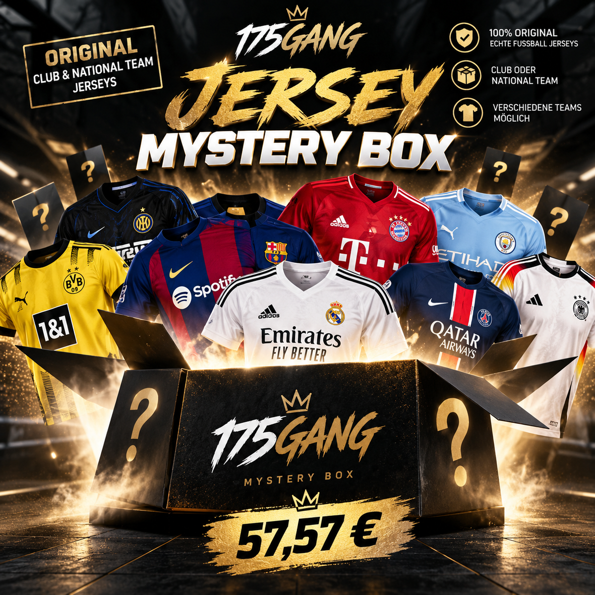 Mystery Jersey - Random club/National team