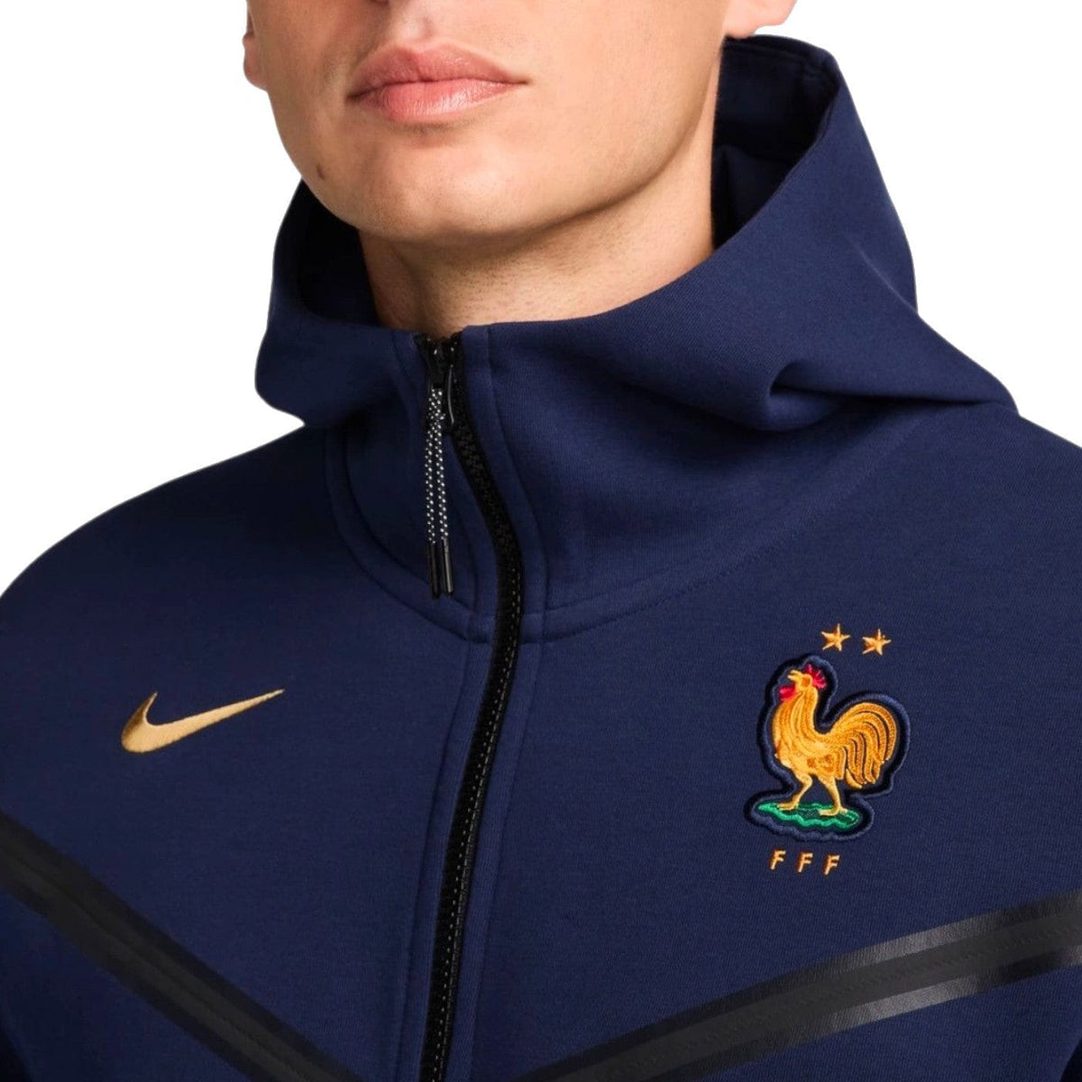 France Tech Fleece presentation soccer jacket 2024 - Nike