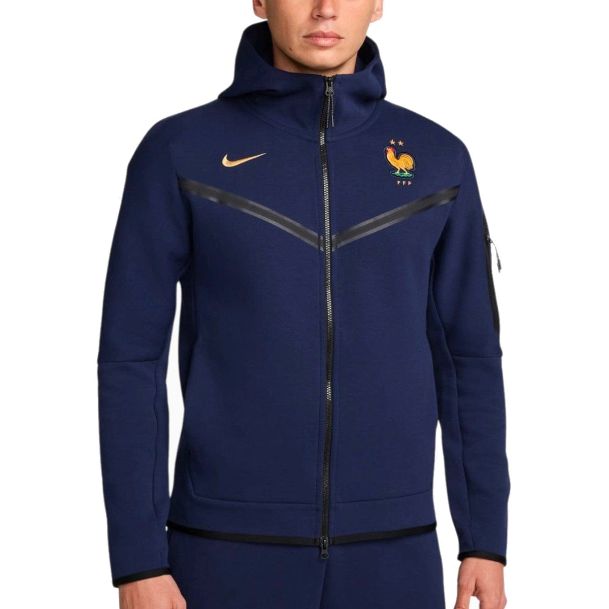 France Tech Fleece presentation soccer jacket 2024 - Nike