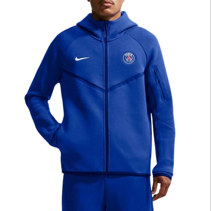PSG blue Tech Fleece presentation soccer tracksuit 2026/27 - Nike